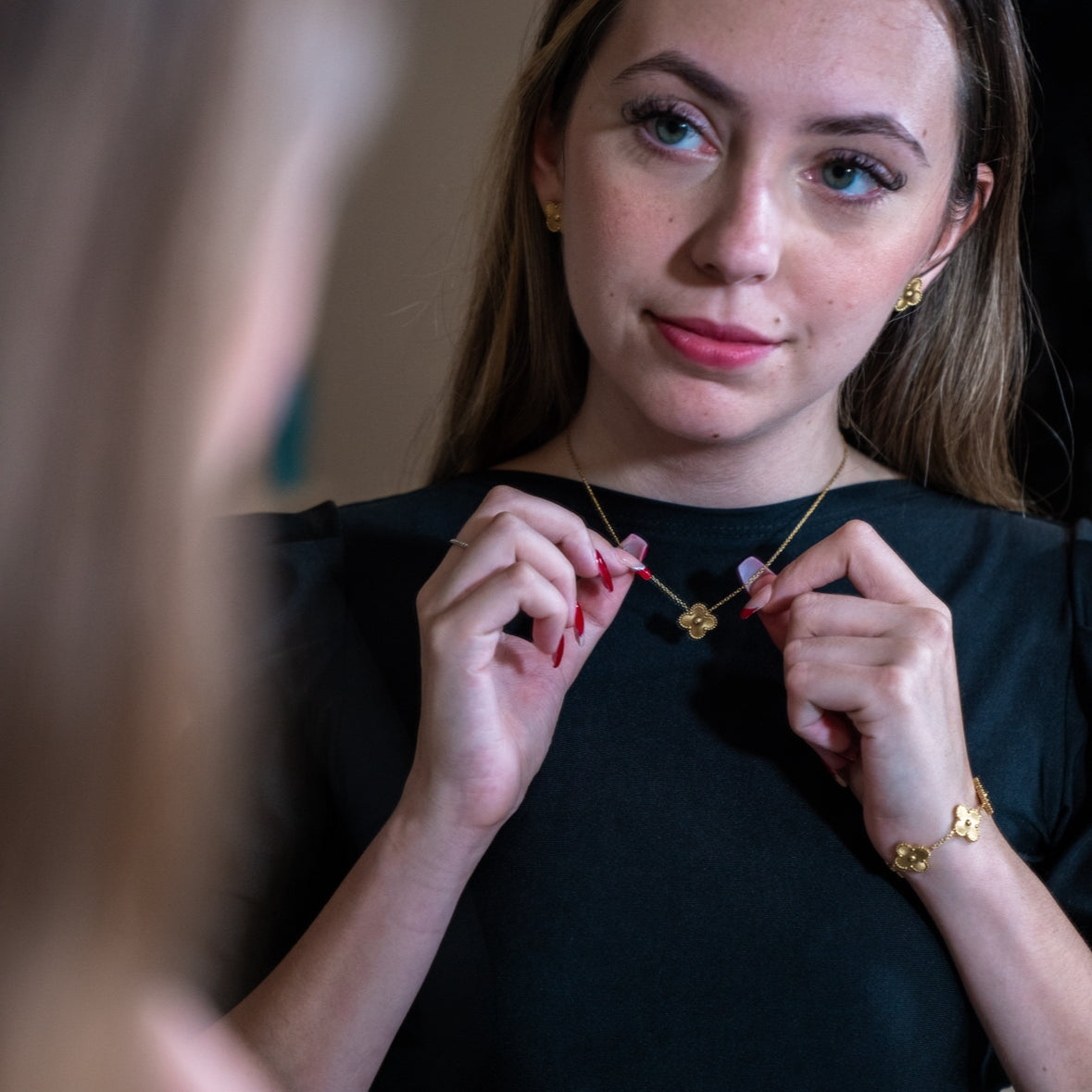 Discover the Magic of the Four Leaf Clover Collection at Gabbie Jewels