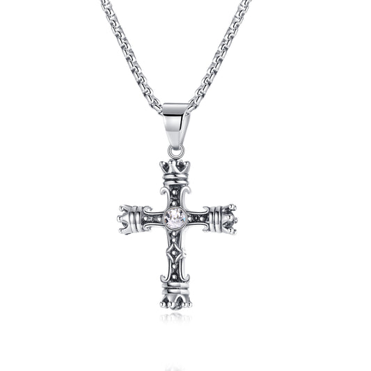 Bold Crucifix Necklace