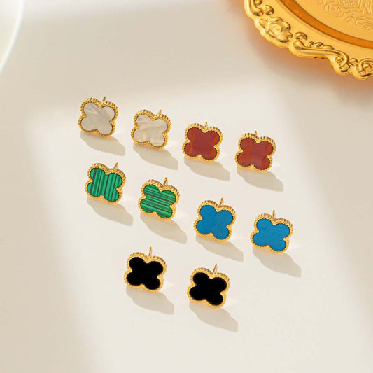 Four Leaf Clover Earrings